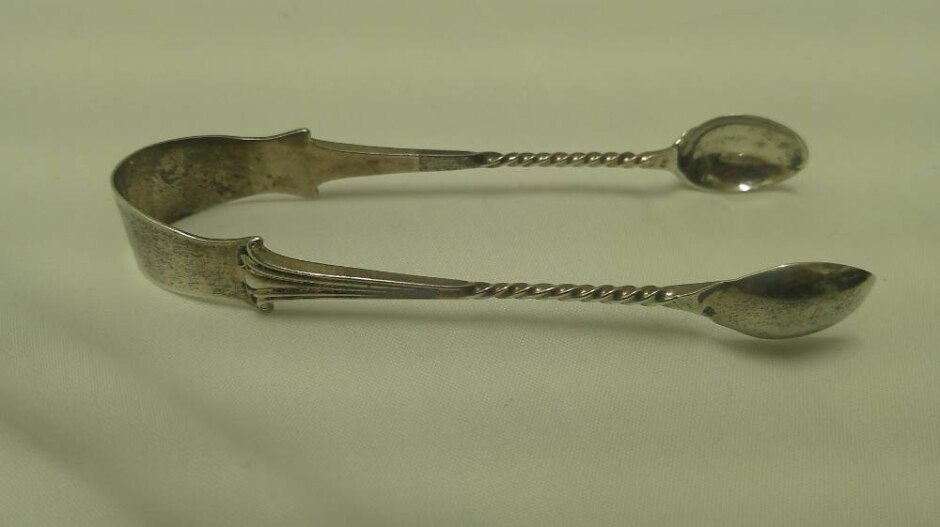Silver Hallmarked Sugar Tongs