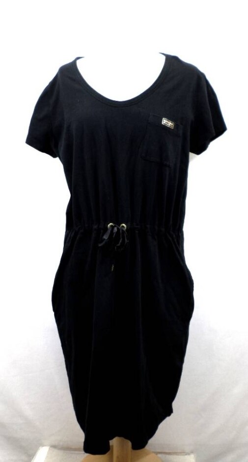 Barbour Knitted Dress Black Size: 14