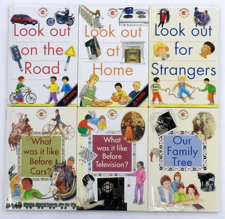 Collection Of Six Rainbows First Information Books For Children