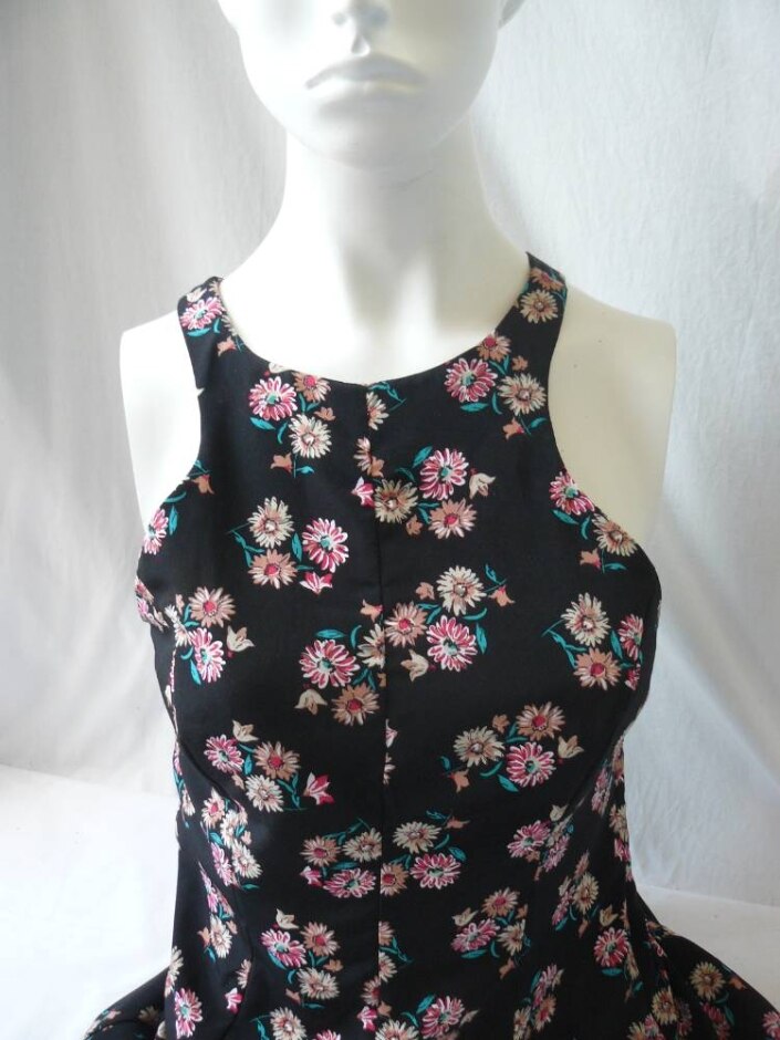 Pins & Needles Floral Pattern Playsuit Black/multi Size: Xs