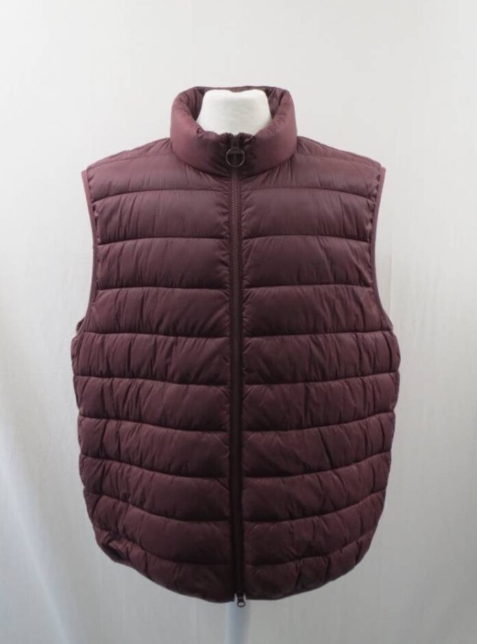 Barbour Gilet Burgundy  Size: Xxl