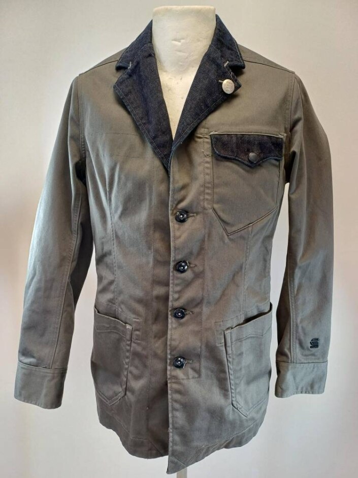 G Star Raw Men's Jacket Grey Size: S