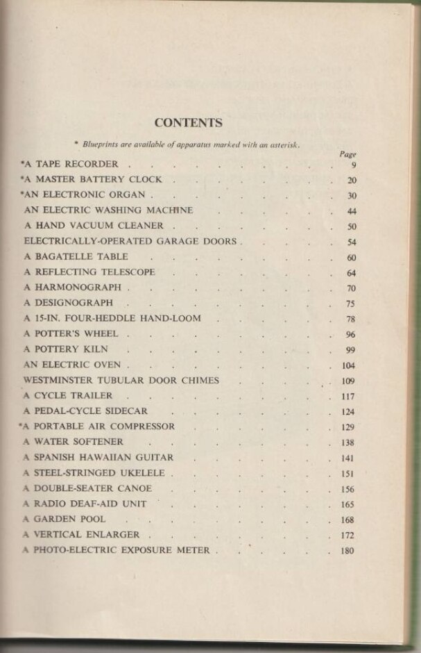 The "practical Mechanics" How-to-make-it Book