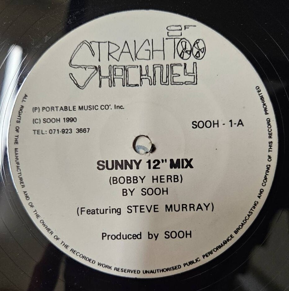 Sooh Ft. Steve Murray - Sunny (12" Vinyl)