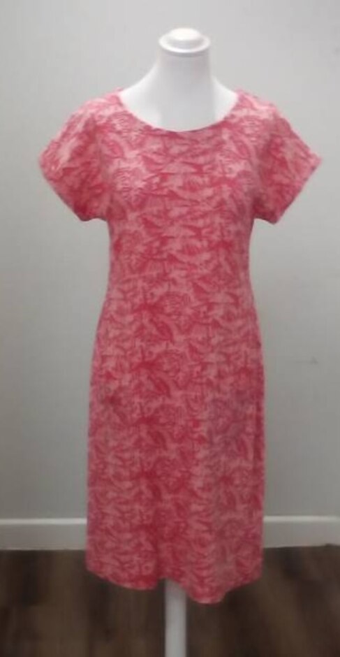 Weird Fish Dress Coral Size: 10