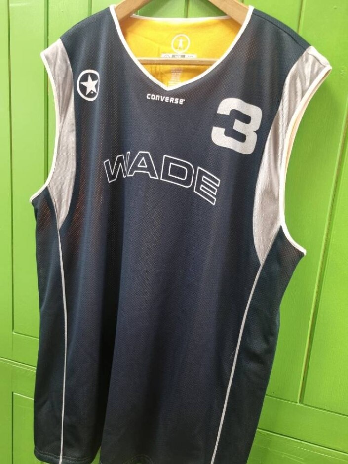 Converse Men's Number 3 Basketball Vest Yellow Size: Xl