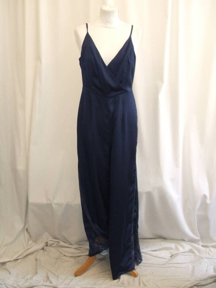 Quiz All-in One Trouser/camisole  Blue Size: 12