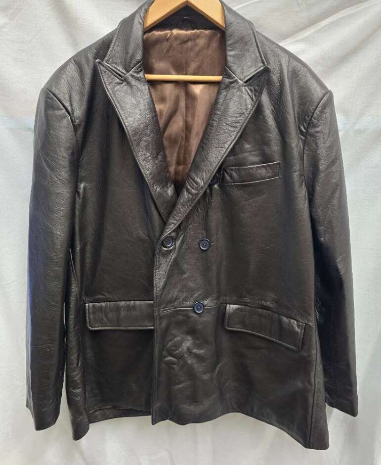 Apologia - Paris Leather Jacket Dark Brown Size: Xl