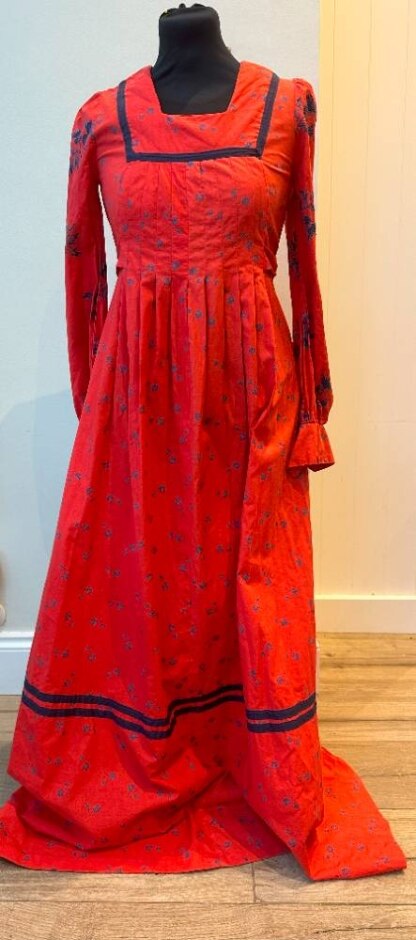 Miss Selfridge Vintage Maxi Dress Red  Size: 10