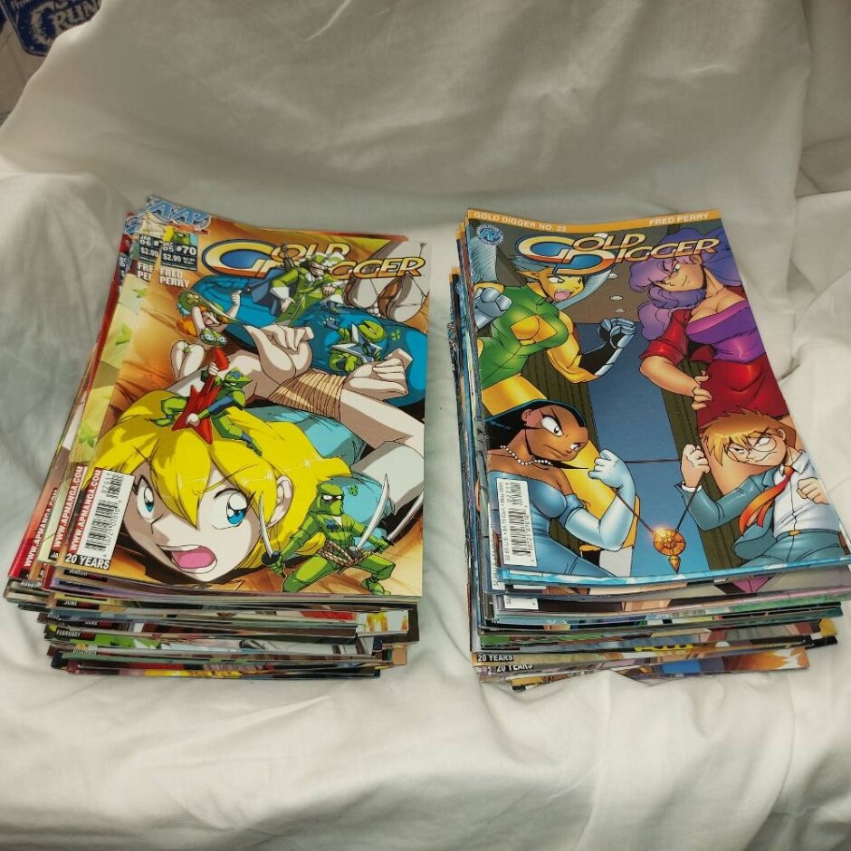 Gold Digger Volume 3 (antarctic Press) - Fred Perry | Bundle Job Lot 99 Issues