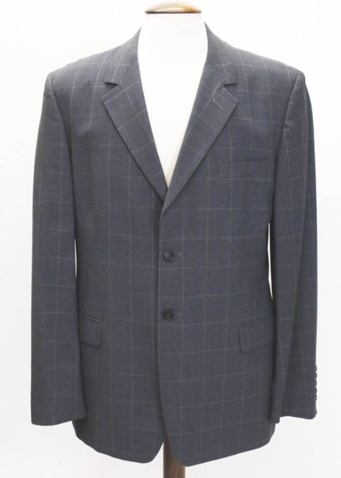 Paul Smith As New 100% Wool Suit Jacket Grey Size: 42" Chest