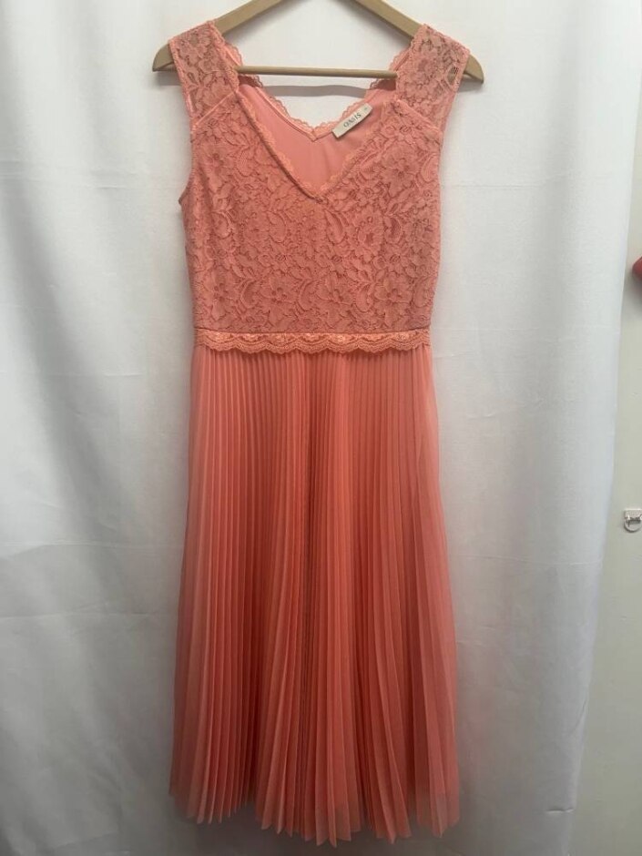Oasis Occasion Dress Pink Size: Xs