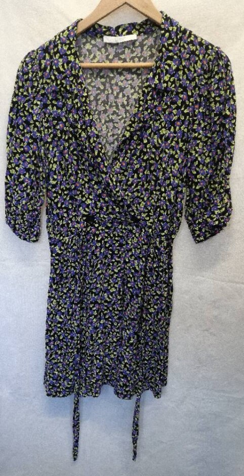 Michelle Keegan Tent Style Black& Floral Size: 12