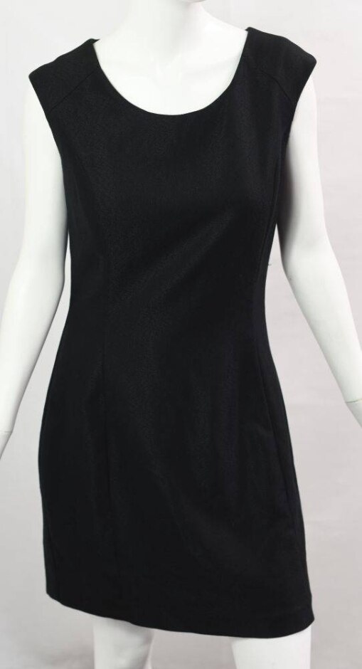 Forever 21 Sleeveless Fit & Flare Dress Black Size: M
