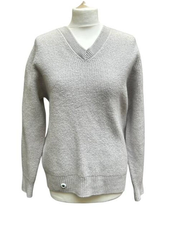 Sheep Inc. Soft Merino Wool Sweater Soft Beige Size: S