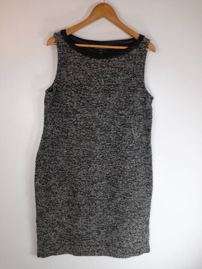 Ralph Lauren  Knitted Dress Grey Size: Xl