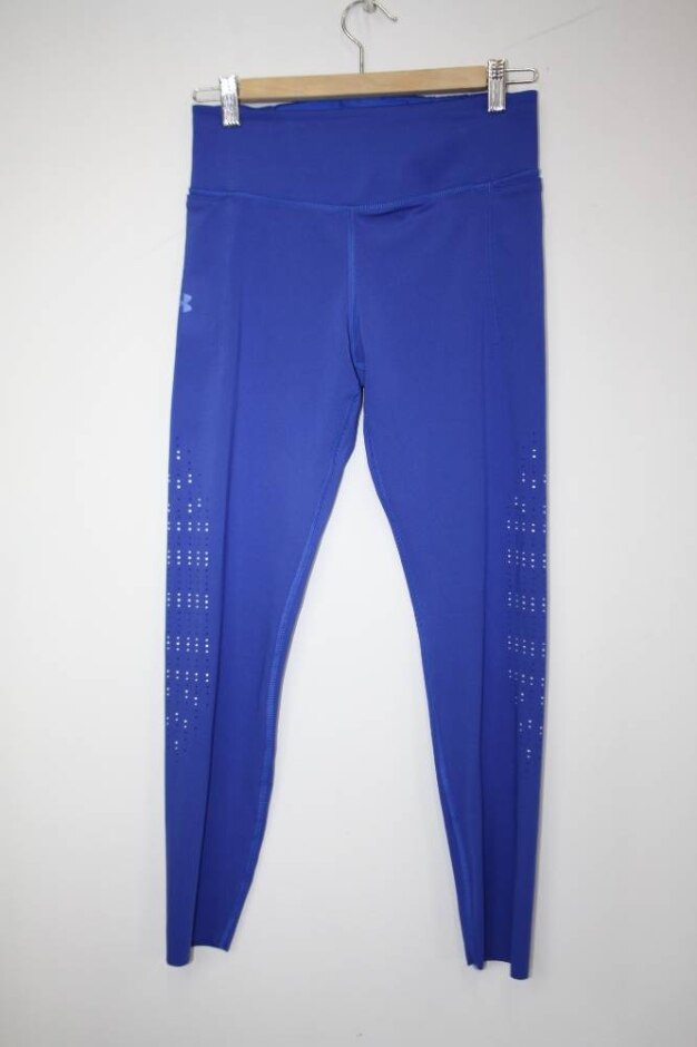 Under Armour Sports Leggings With Pockets Blue Size: M