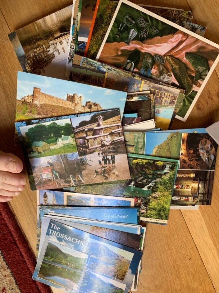 Modern Postcards 1950/60 Onwards. 1.9kg Inc Box (2)