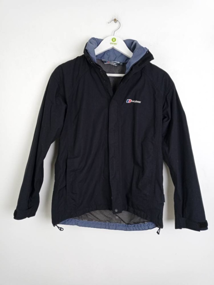 Berghaus Hooded Raincoat  Black Size: S