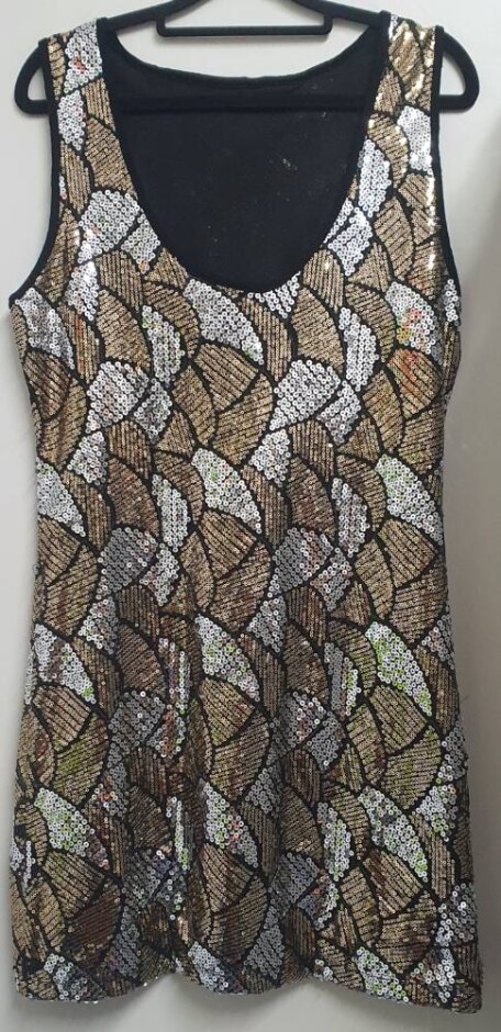 E-vie Sleeveless Dress Black Size: 12