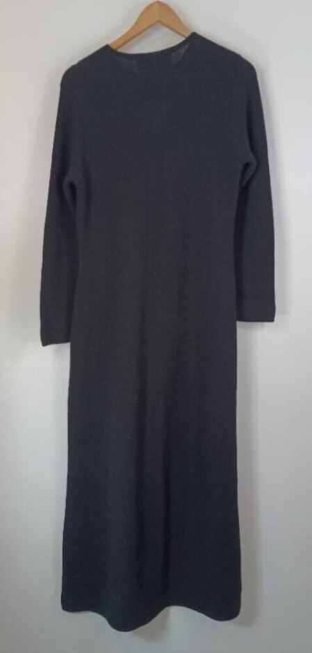 Peruvian Connection Bnwt Alpaca Maxi Dress Black. Size: L