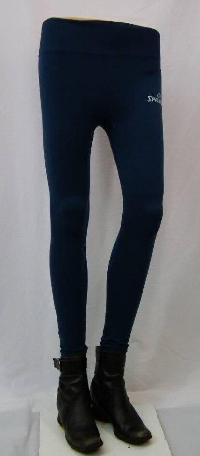 Spalding Pull & Bear Bnwt Sports Leggings Dark Teal Size: M