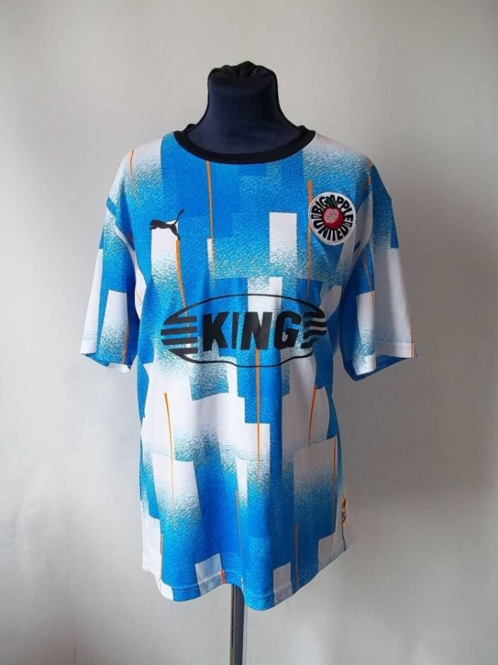 Puma Big Apple United Shirt Blue/white Size: L
