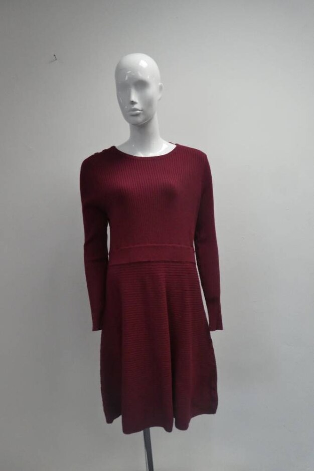 Bravissimo Long Sleeved Dress Red Size: 16