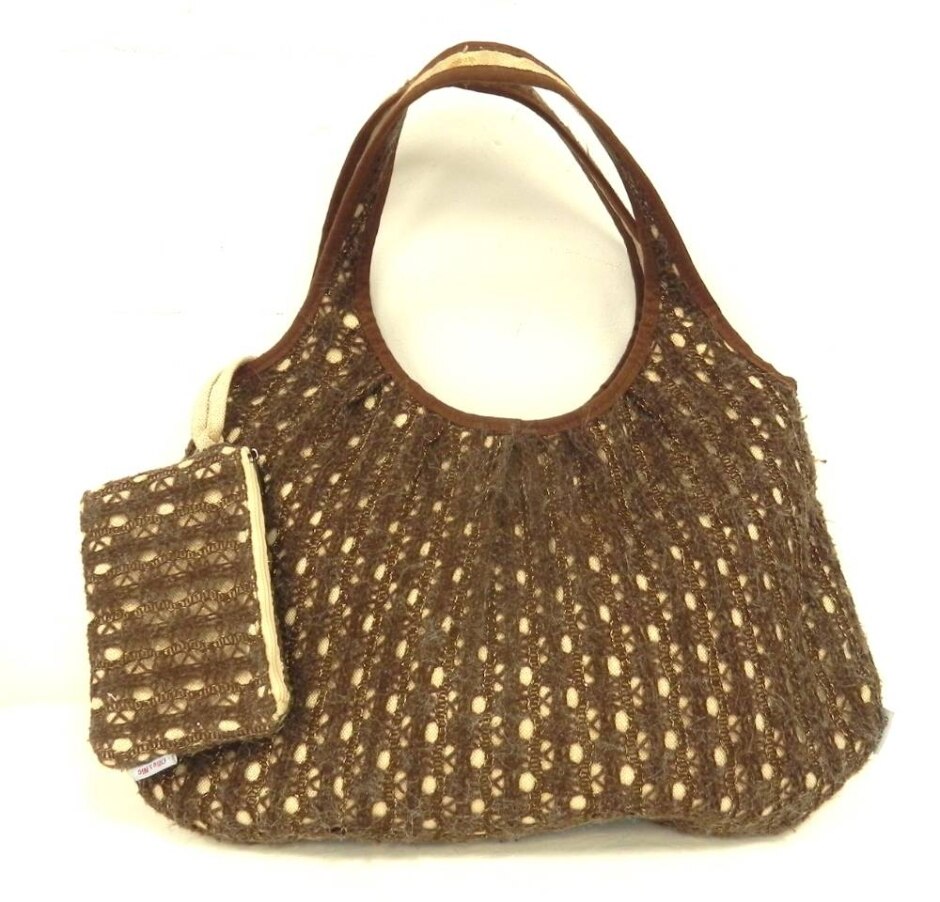 Ollie & Nic Brown & Beige Handbag