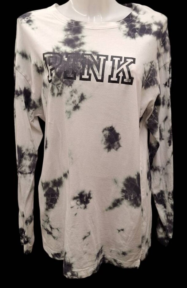 Pink Top Black & White Size: M