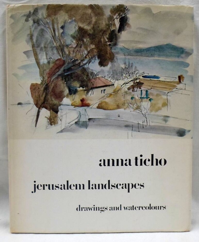 1971 1st Edition. Jerusalem Landscapes By Anna Ticho