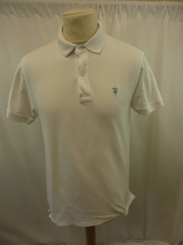 Bel Toro Polo Shirt White Size: M