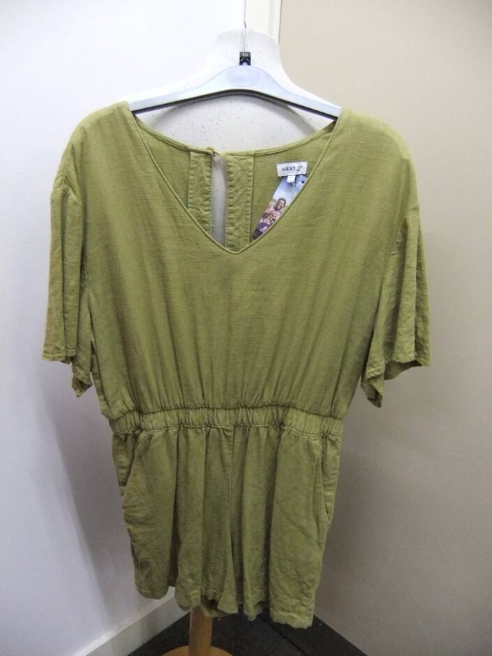 Next Playsuit Green Size: 10