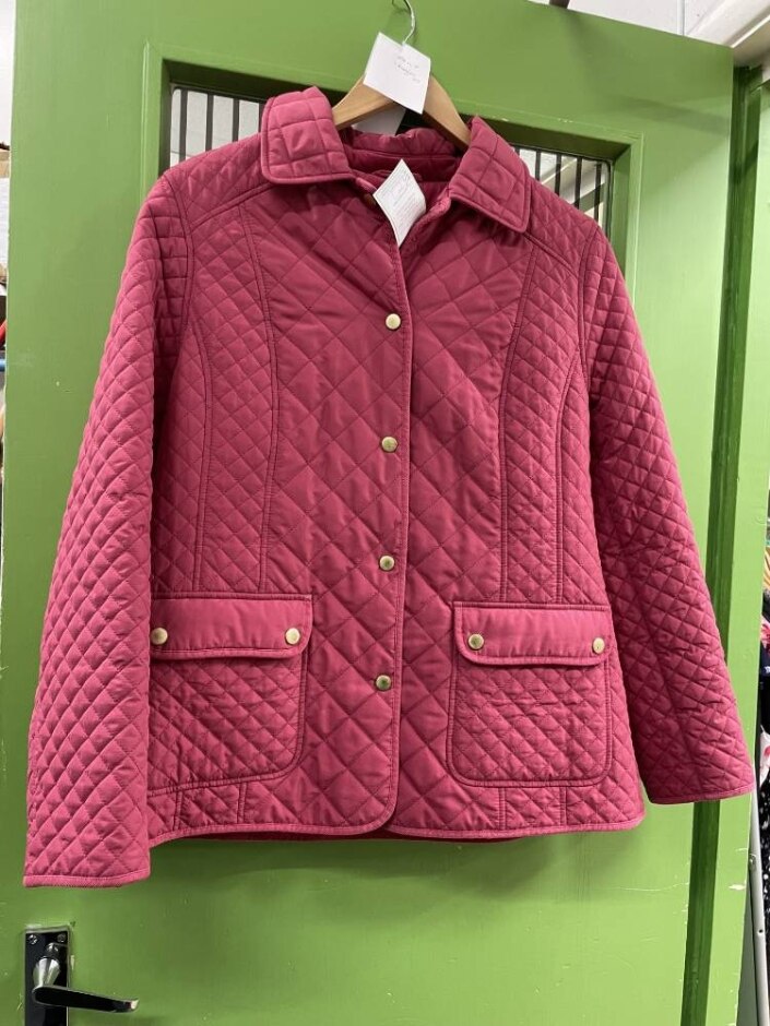 Classic Coat Jacket Pink Size: 14