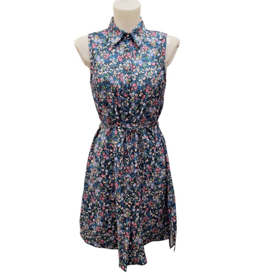 Lipsy Dress Blue Size: 8