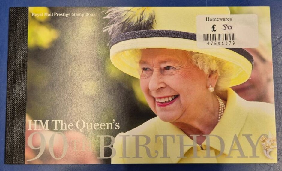 Royal Mail Prestige Stamp Book (the Queen's 90th Birthday)