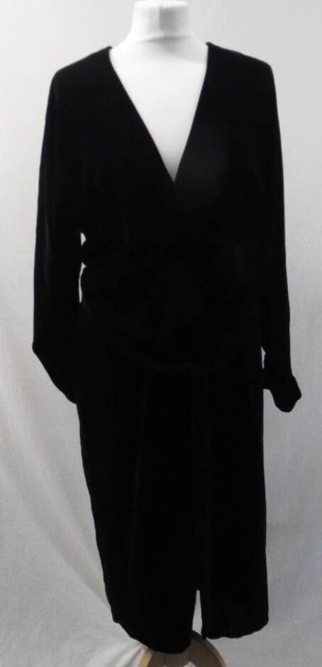 Asos Dress Black Size: 12