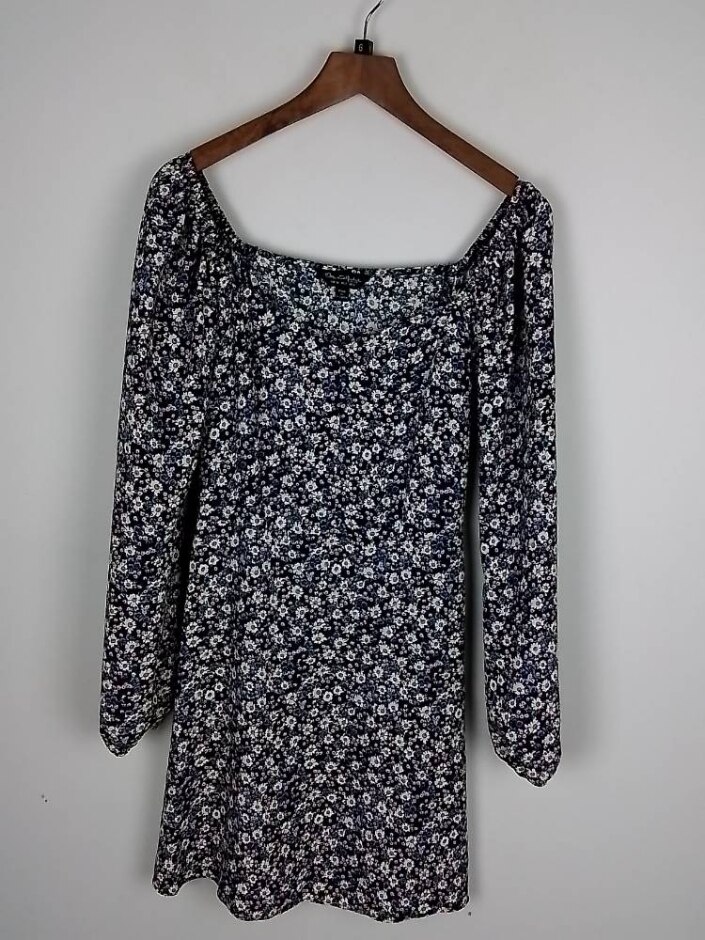 Miss Selfridge Reformation Mochi Mini Dress Multi Floral Size: 6