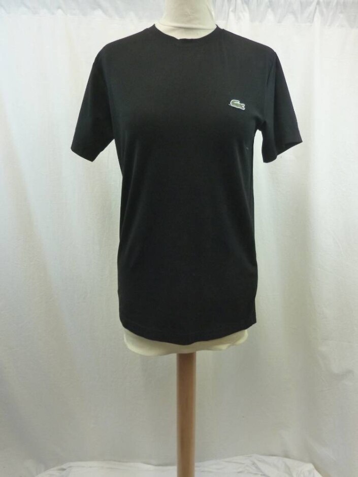 Lacoste T Shirt Black Size: S