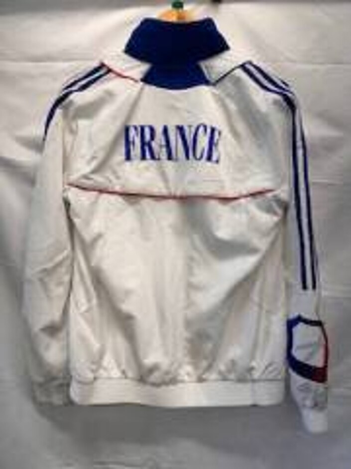 Adidas Team France Jacket White Size: 12