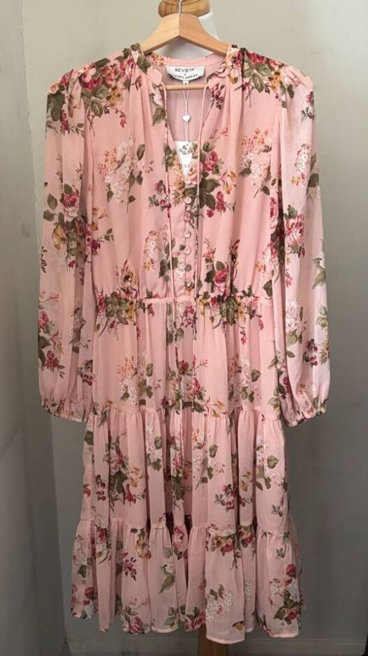 Review Laura Ashley Women Dress 100% Polyester Multi-coloured Size: S