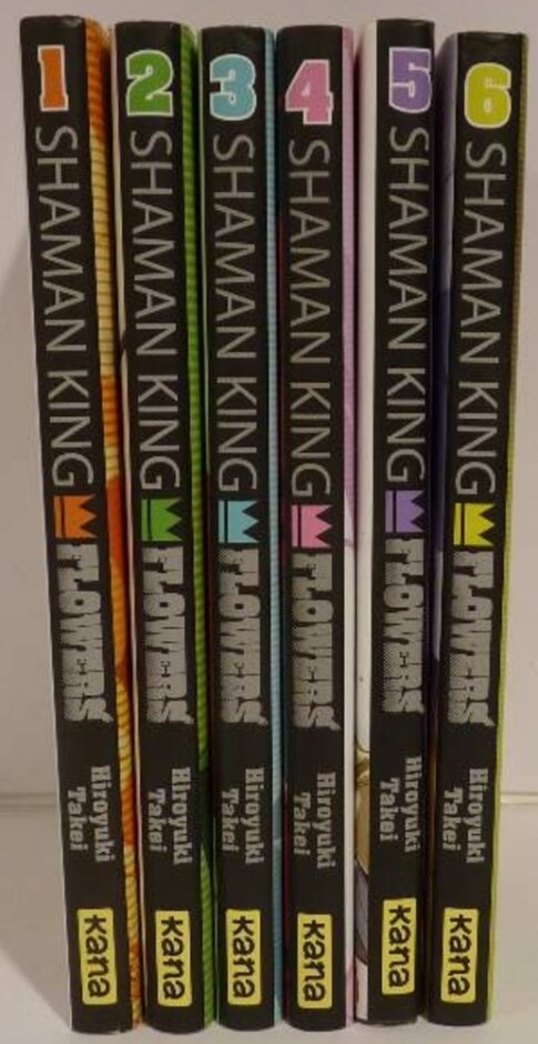Shaman King Flowers Books 1-6 (in French)