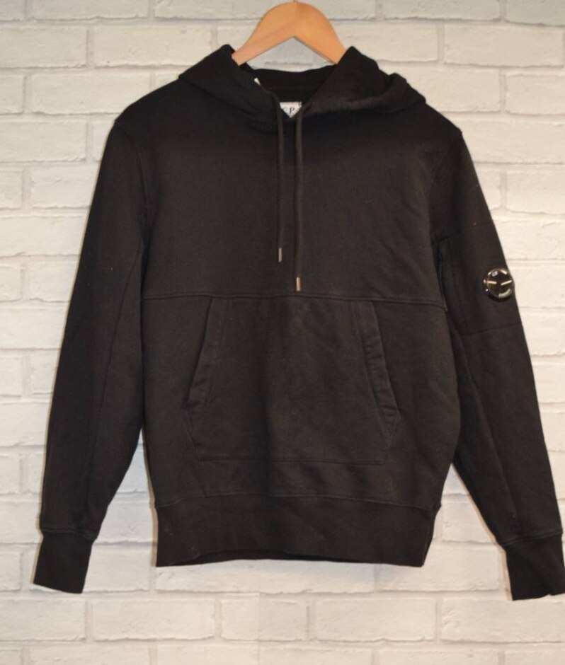 C.p Company  Hooded Top  Black  Size: S