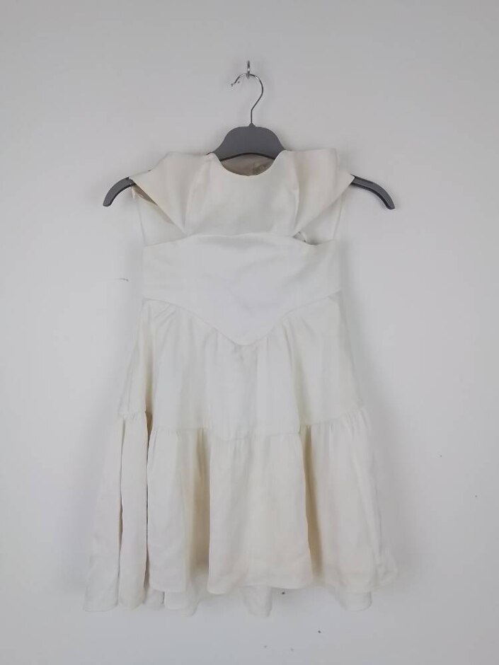 Oh Polly Mini Dress  Cream Size: 6
