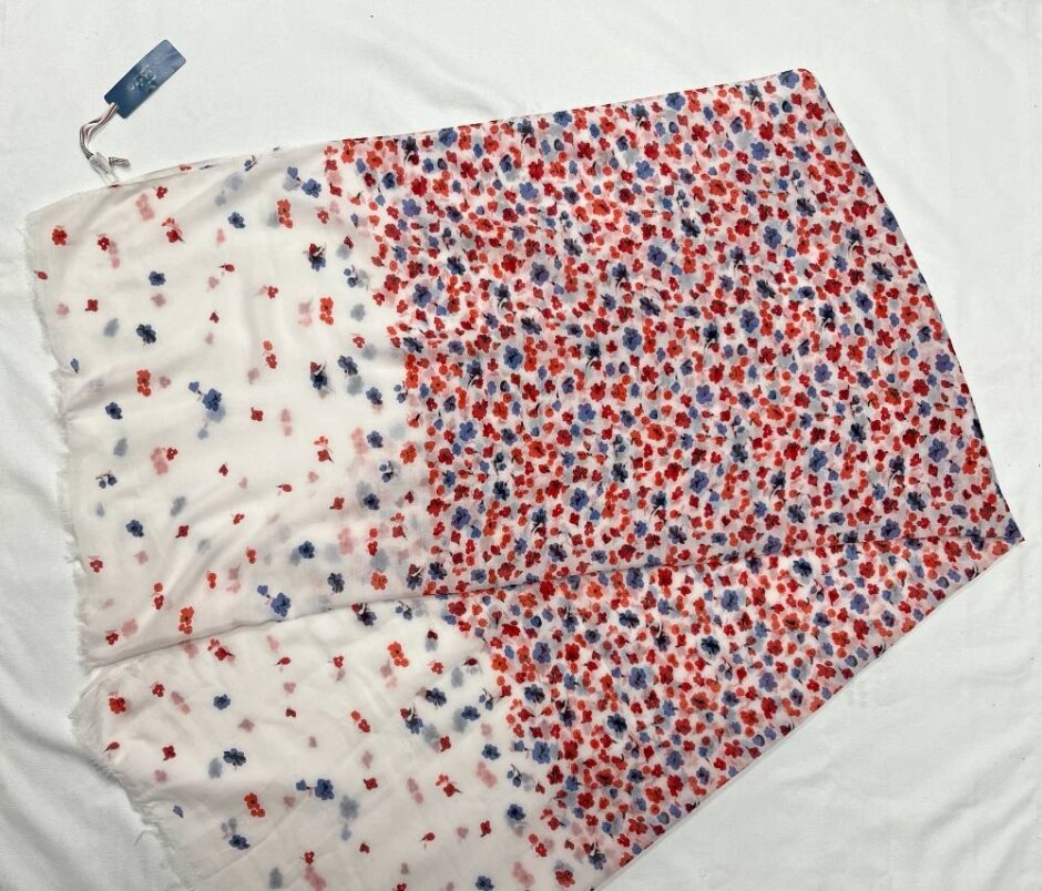 Weekend Collection Floral Scarf By John Lewis