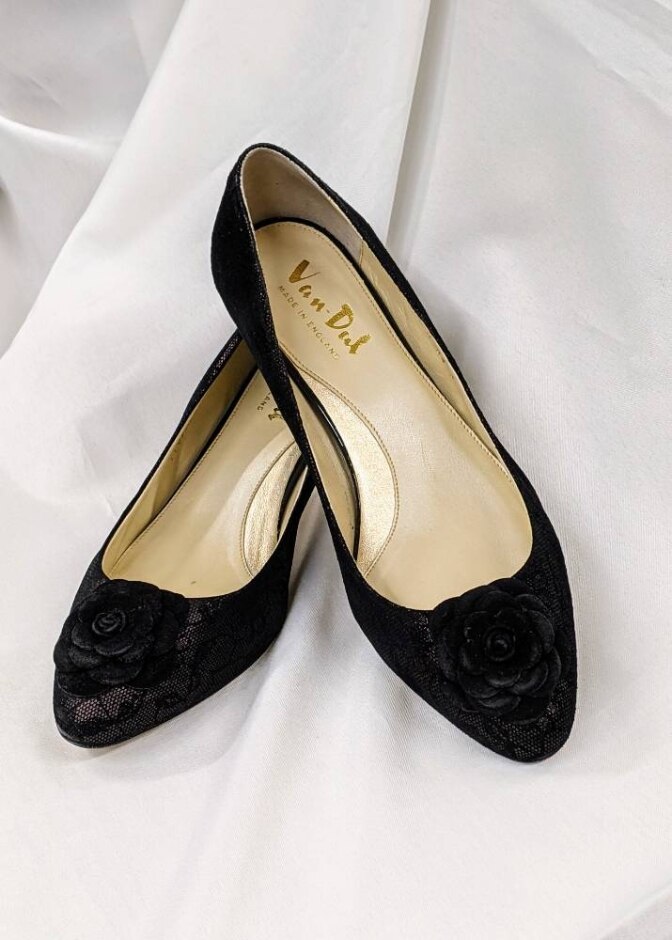 Dressy Low Heeled Court Shoes