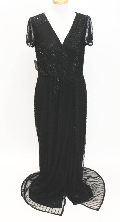 Phase Eight Bnwt Natasia Beaded Maxi Dress Black Size: 12