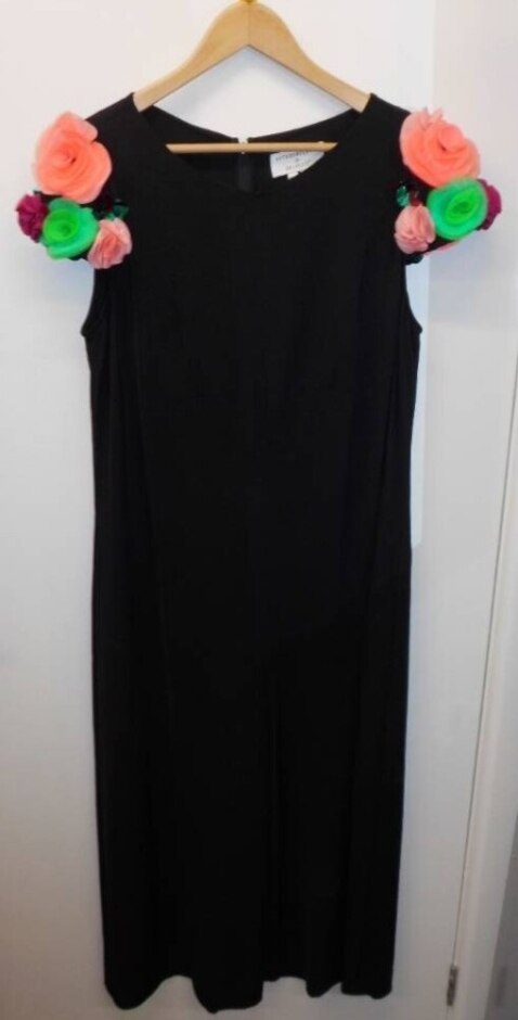 Delpolo X Anthropologie Embellished Evening Jumpsuit. Black Size: 16