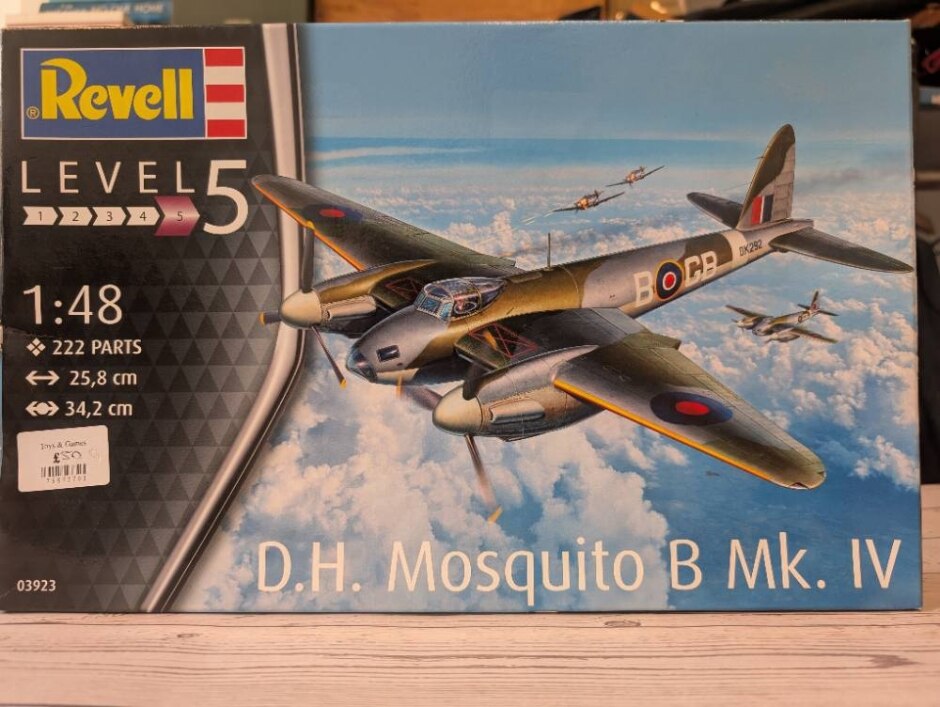 1.48 Revell D.h. Mosquito B Mk. Iv Level 5