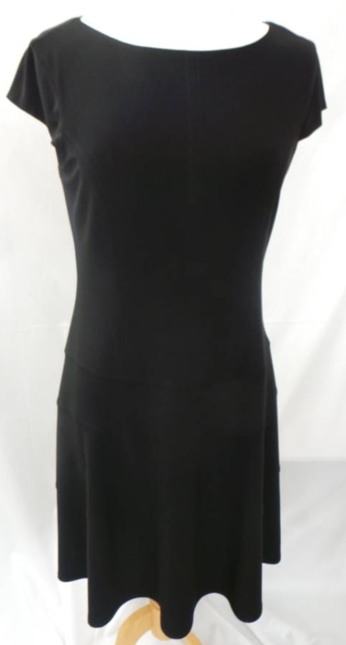 Joseph Ribkoff Fitted Dress Black Size: 10